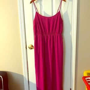 Old Navy Magenta Maxi dress